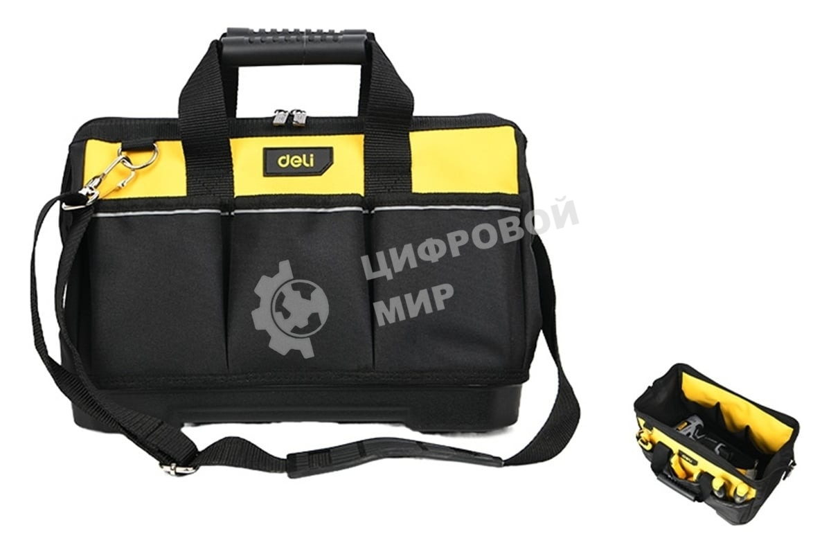 Сумка для инструментов с жестким пластиковым дном Deli DL586120