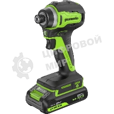 Винтоверт Greenworks ID3170 аккум. патрон:шестигр.1/4
