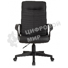 Кресло Бюрократ CH-480LT черный, экокожа