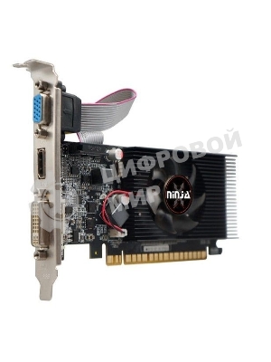 Видеокарта Ninja (Sinotex) Geforce GT610 PCIE (48SP) 2G 64-bit DDR3 DVI HDMI CRT