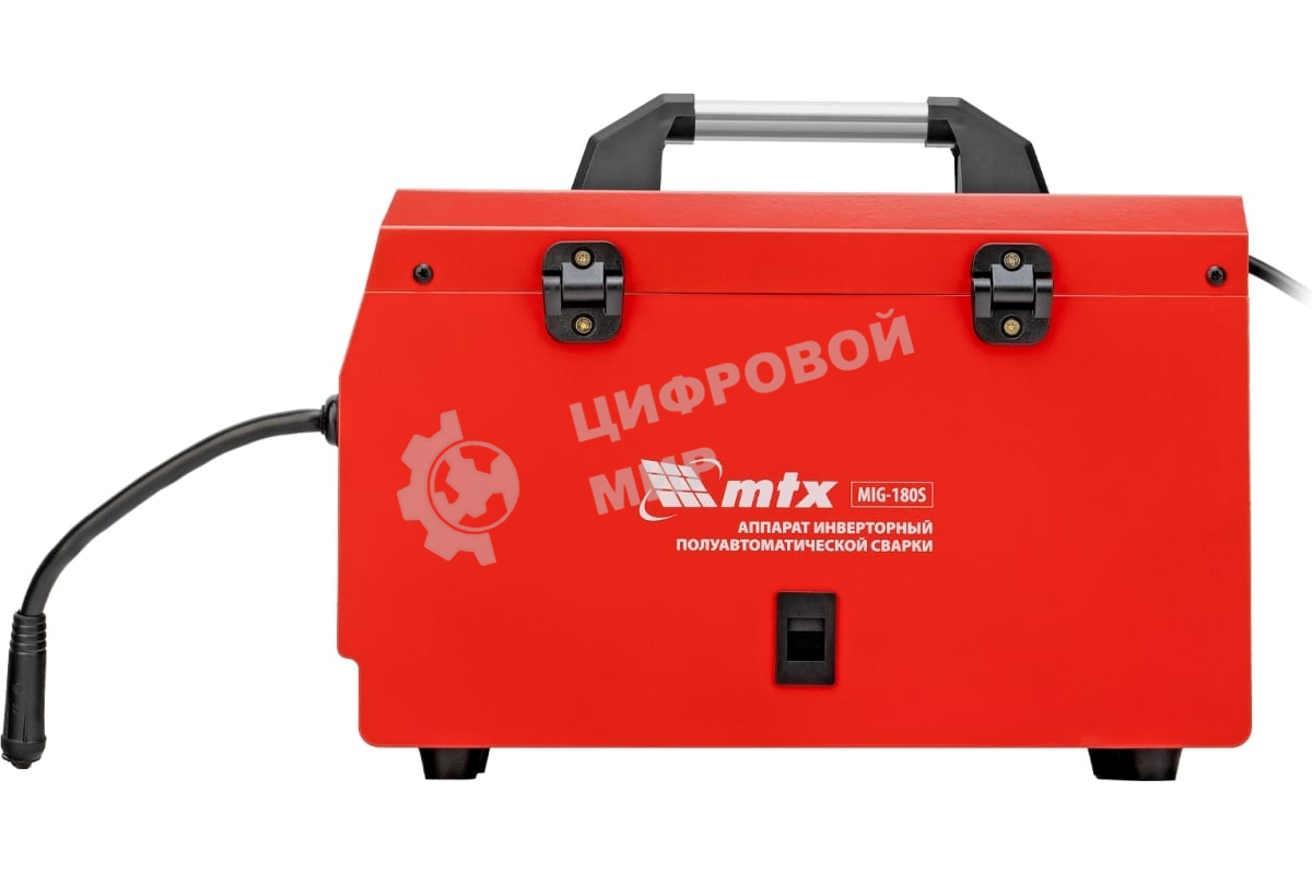 Аппарат инвертор. полуавтомат. cварки MTX MIG-180S, 180A, ПВ 60%, катушка 5 кг
