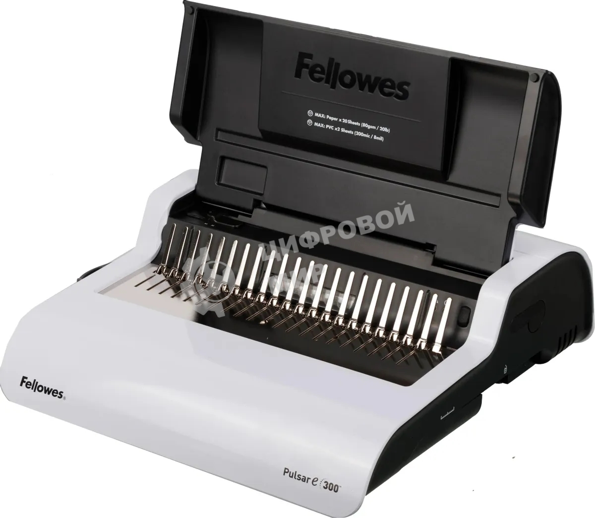 Переплетчик Fellowes Pulsar E (FS-56207) A4/перф.15л.сшив/макс.300л./пластик.пруж. (6-38мм)/электр.