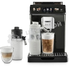 Кофемашина автоматическая DeLonghi ECAM450.65.G серый/черный, исп. кофе - зерновой/молотый, 1.8 л, 1450 Вт, 19 Бар.