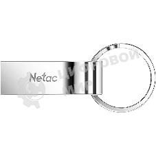 Флешка USB Netac U275 (NT03U275N-008G-20SL), 8Gb, USB 2.0, R/W 50/15, серебристый
