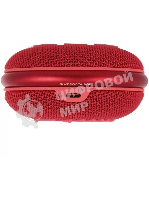Колонка портативная JBL Clip 4 красный 5W 1.0 BT 15м 500mAh (JBLCLIP4REDAM)