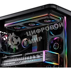 Кулер для корпуса JONSBO ZA-120BR Reverse (120x120x28мм, 4-pin PWM, ARGb, 62.4CFM, 37.3dBA, 2400RPM, черный)