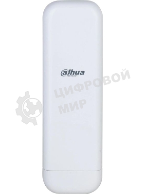 Wi-Fi мост Dahua DH-WBC5-30AC-05P, Wi-Fi 5 (11ac), уличный, 5 ГГц (до 867 Мбит/с), 1×1 Гбит/с PoE In + 1×100 Мбит/с PoE Out, дальность до 5 км