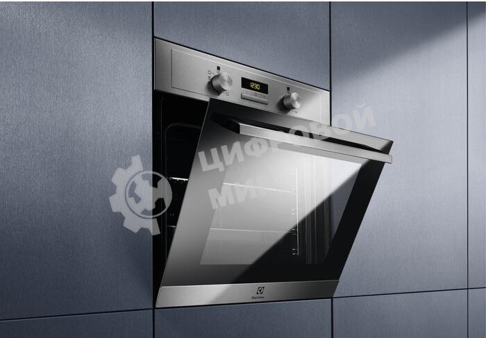 Духовой шкаф электрический встраиваемый Electrolux EOF3H00BX нержавеющая сталь