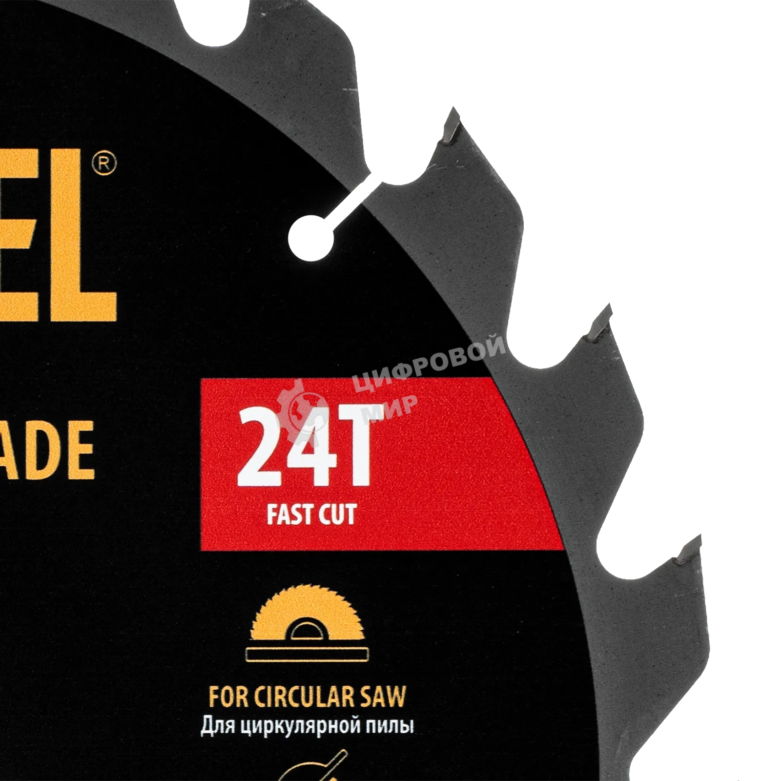 Пильный диск по дереву Denzel ф300 х 30 мм, 24 зубьев 733647