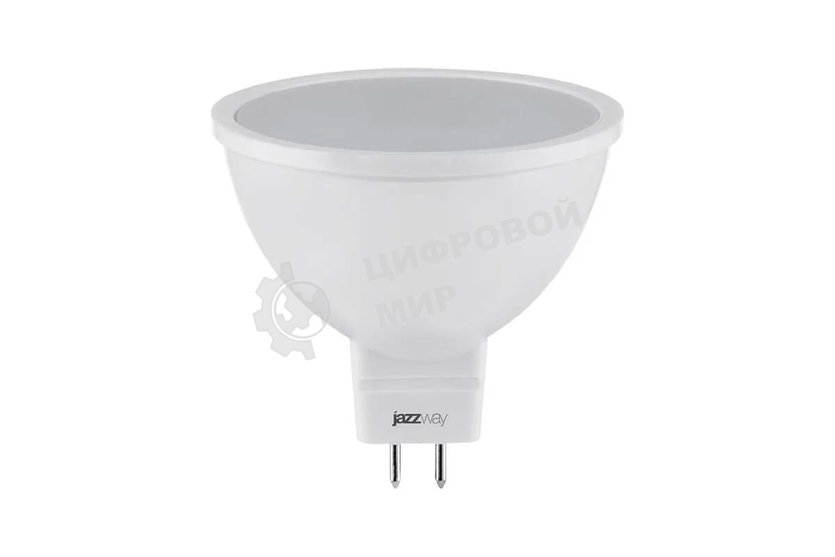 Лампа светодиодная диммируемая JazzWay PLED-DIM JCDR 7Вт 4000К белый GU5.3 540лм 220-240В