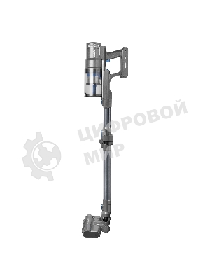 Пылесос вертикальный BBK BV3005 серый/синий, питание от аккумулятора, 160 Вт, уборка сухая, пылесборник 0.6 л