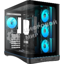 Корпус SAMA V62S, Midi-Tower, чёрный, 4 x 120 мм