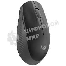 Мышь беспроводная Logitech M190 черный, 1000 dpi, радиоканал, USB, кнопки - 3