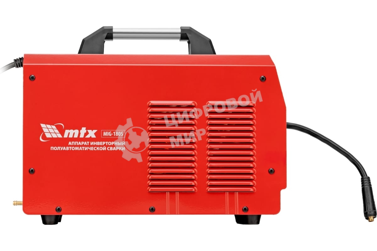 Аппарат инвертор. полуавтомат. cварки MTX MIG-180S, 180A, ПВ 60%, катушка 5 кг
