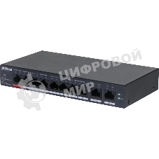 Коммутатор Dahua DH-CS4010-8GT-110 (L2) 10x100 Мбит/с 8PoE 110W управляемый