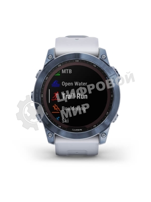 Умные часы Garmin Fenix 7x Sapphire Solar синий минерал 51мм