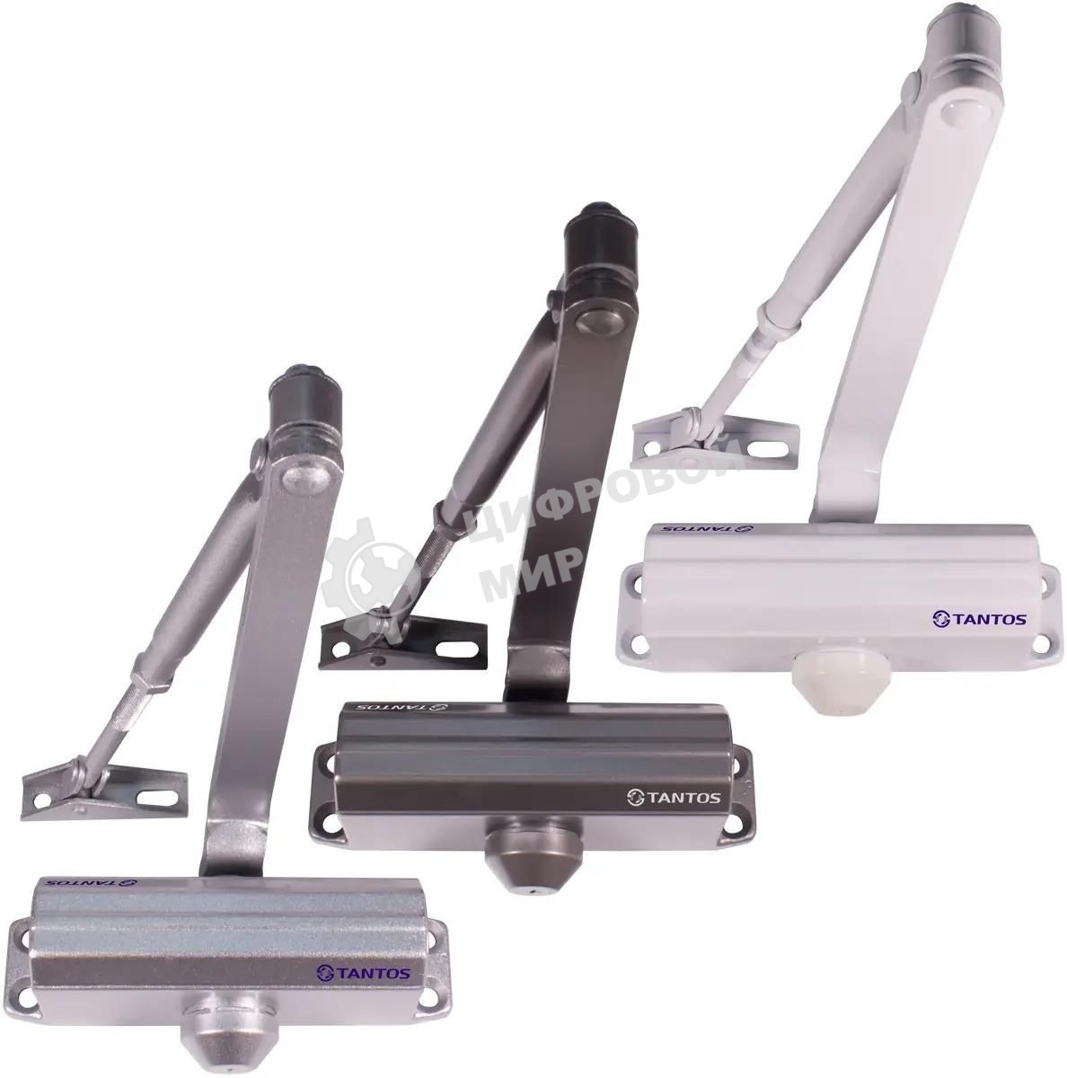 Доводчик двери Tantos TS-DC085 4 класс серебристый