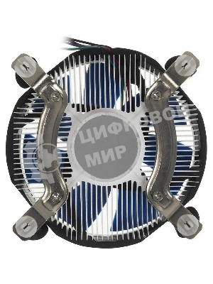 Кулер для процессора DEEPCOOL THETA 21 PWM черный/синий, 92 мм, алюминий, 2400 об/мин, 33.4 дБ, 4 pin, 95 Вт, 60.5 мм