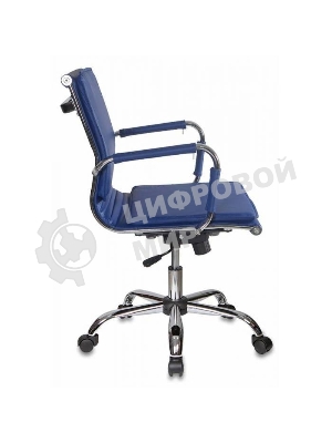Кресло Бюрократ CH-993-Low/blue синий, экокожа