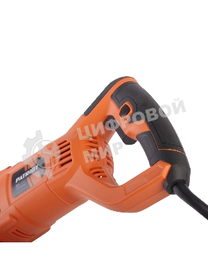 Пила сабельная сетевая PATRIOT RS 909. 1200Вт., Маятниковый ход! 1000-2800об/мин., (дерево/алюминий/металл): 210/20/10мм