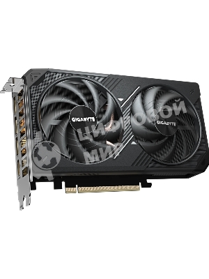 Видеокарта Gigabyte GeForce RTX 5060Ti WindForce Max OC, NVIDIA RTX 5060 Ti, 16G GDDR7, 128 бит, PCI-e 5.0, 1xHDMI, 3xDP, 2587 МГц