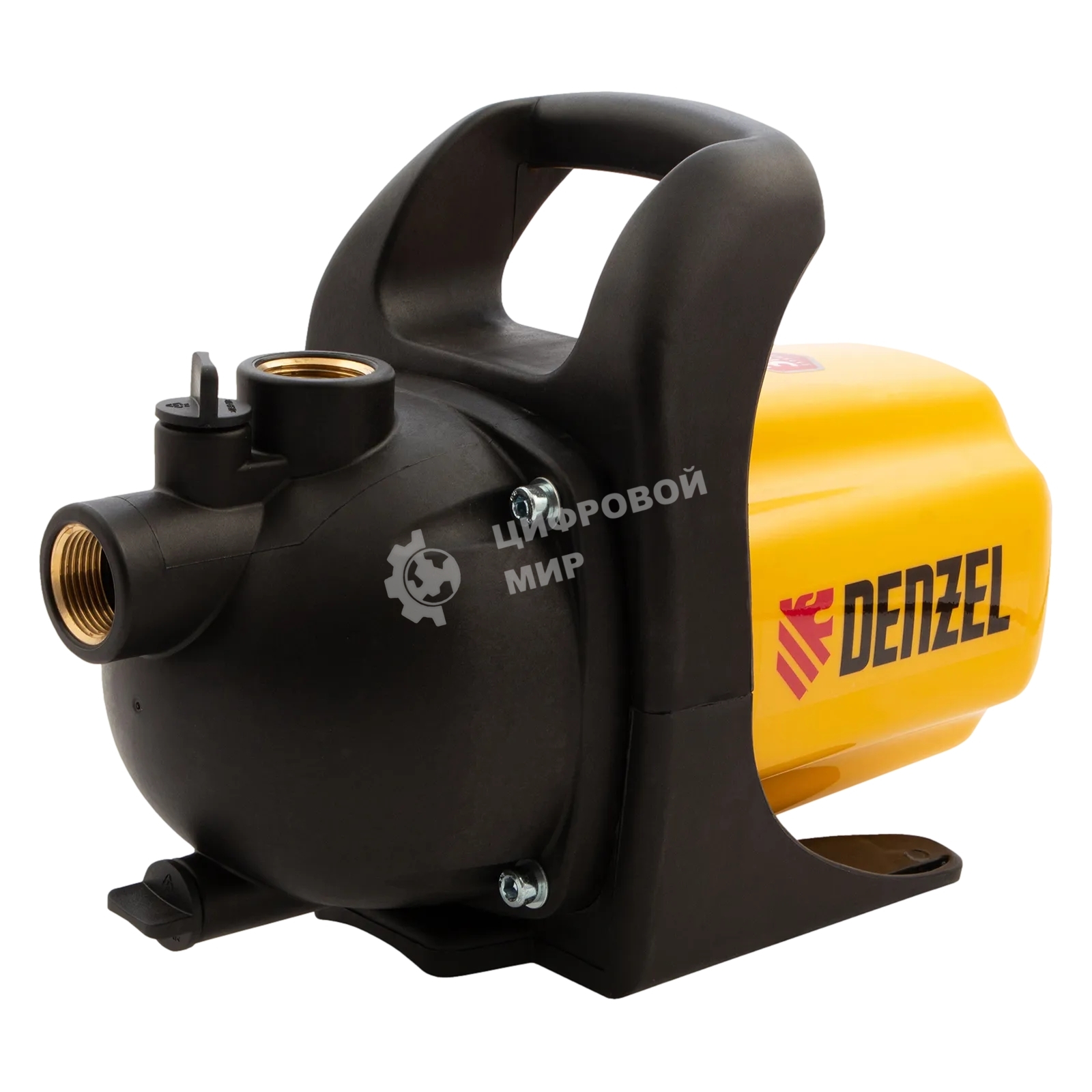 Насос Denzel GP600 садовый поверхностный 600Вт 3000л/ч подъем 35м