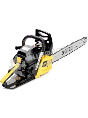 Пила цепная бензиновая Denzel DGS-5218, шина 45 см, 52см3, 3,5 л.с., шаг 0,325, паз 1,5 мм,