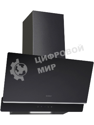 Вытяжка наклонная Candy CVXW64SB чёрный, 60 см, 600 м³/ч, 46 дБ