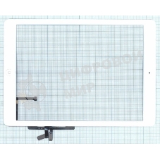 Сенсорное стекло (тачскрин) для iPad Air (A1474, A1475, A1476), белое OEM
