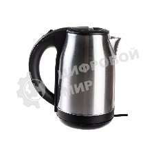 Чайник электрический Energy E-201 1.8л, сталь, черный (164126)