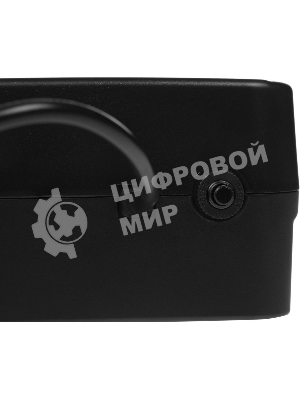 Источник бесперебойного питания SMARTWATT UPS SAFE PRO LCD 1000 черный 1000/600 ВА/Вт, напольный/настенный, линейно-интерактивный, LCD дисплей, Shuko CEE7/4 - 8 шт. (4 шт. с резервным питанием, 4 шт. - сетевой фильтр)