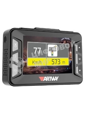 Видеорегистратор с радар-детектором Artway MD-108 GPS черный