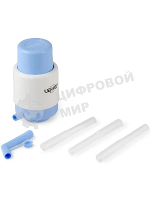 Помпа для 19л бутыли Vatten №5 механический, белый/синий