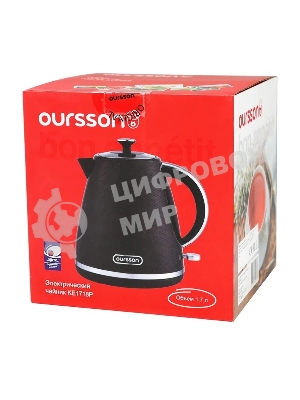 Чайник электрический OURSSON KE1718P/BL