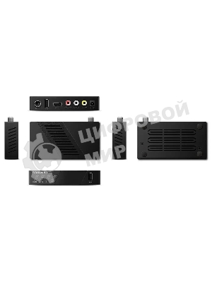 Приставка для цифрового ТВ Starwind CT-140 черный, DVB-T2, DVB-T, DVB-C, HDMI, USB 2.0 х2