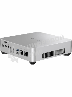 Мини ПК Acer Gadget E10 ETBox1 i5 13500H (2.6) 16Gb SSD 512Gb UHDG Win 11Pro 2x2.5GbitEth WiFi BT 120W серебристый/черный