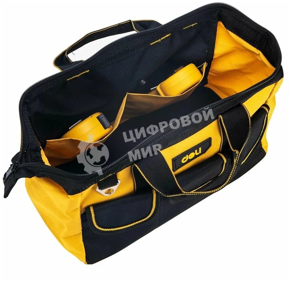 Сумка для инструментов с жестким пластиковым дном Deli DL586121