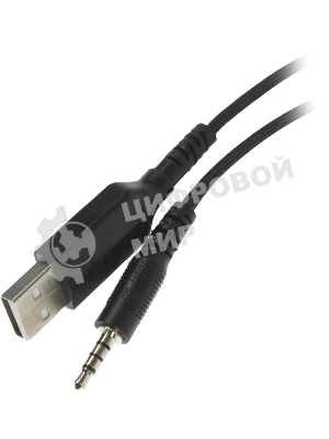 Гарнитура Bloody G220 чёрный, проводная, подсветка