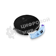 Робот-пылесос Horizont H-Clean RVC Pro 104 черный, 2600 мА*ч Li-Ion, уборка сухая/влажная, пылесборник контейнер 0,6 л