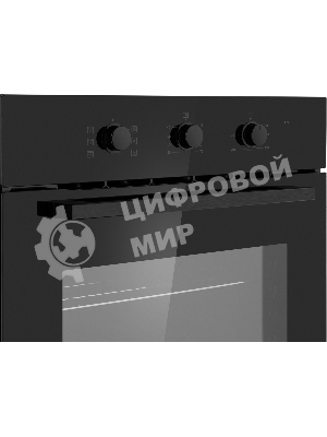 Духовой шкаф электрический Weissgauff EOM 266 PMB черный
