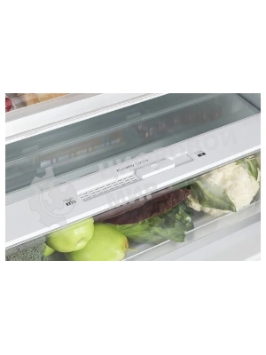 Холодильник Korting KNFC 72337 XN черный двухкамерный 324/108л морозилка снизу, No Frost