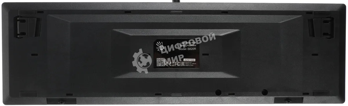 Клавиатура проводная A4Tech Bloody B820R USB черный