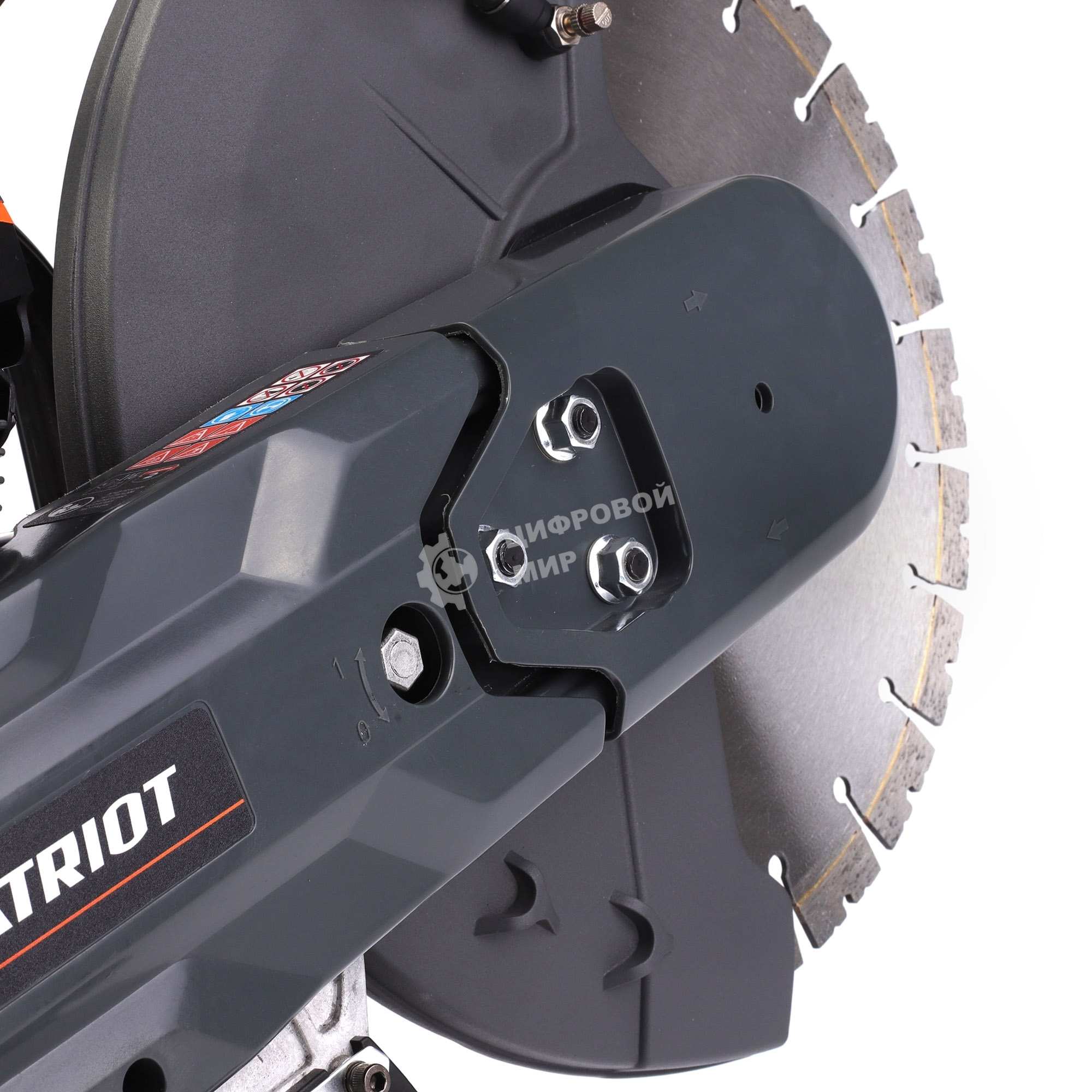 Бензорез PATRIOT DSG 735, 75сс, 4.8 л.с, 350мм