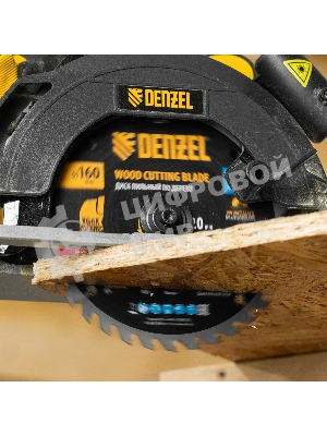 Пильный диск по дереву Denzel ф165 х 20 мм, 36 зубьев