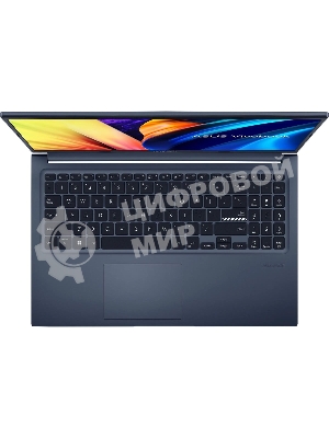 Ноутбук ASUS VivoBook 15 X1502VA-BQ924 синий Intel Core i7 13620H 2400MHz/15.6