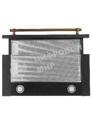 Вытяжка встраиваемая Korting KHP 6617 RN черный/бронзовый, 60 см, 650 куб. м/ч, 58 дБ