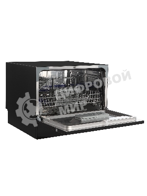 Посудомоечная машина Бирюса DWC-506/7 B, черный, 55см, 6 компл., 49 дБ, класс A+