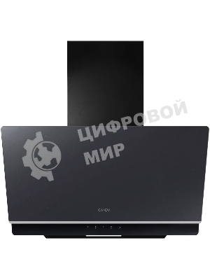 Вытяжка наклонная Candy CVXW64SB чёрный, 60 см, 600 м³/ч, 46 дБ