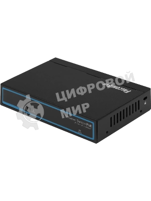 Коммутатор Falcon Eye FE-104POE-S, 4×100 Мбит/с PoE + 1×100 Мбит/с Uplink, неуправляемый
