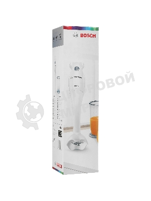 Блендер погружной Bosch MSM 6B150 белый, 300 Вт, 1 скорость, турбо